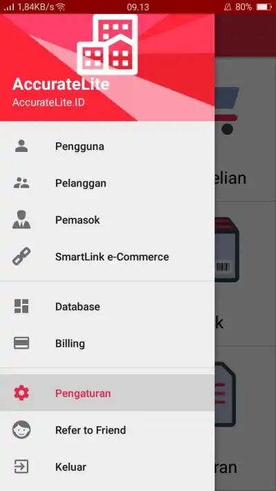 Mengedit Informasi Perusahaan Pada Accurate Lite