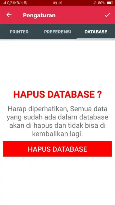 Menghapus Database Accurate Lite 3