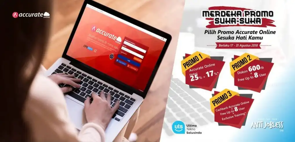 Harga Merdeka, Pilih Promo Accurate Online Sesuka mu !