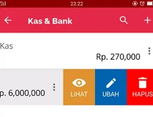 Ubah Saldo Awal Kas / Bank Pada Accurate Lite