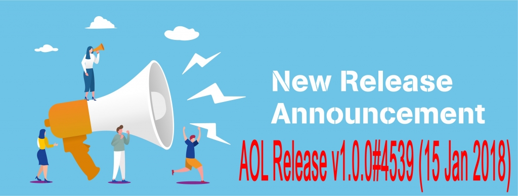 Release v1.0.0#4539 (15 Jan 2018)