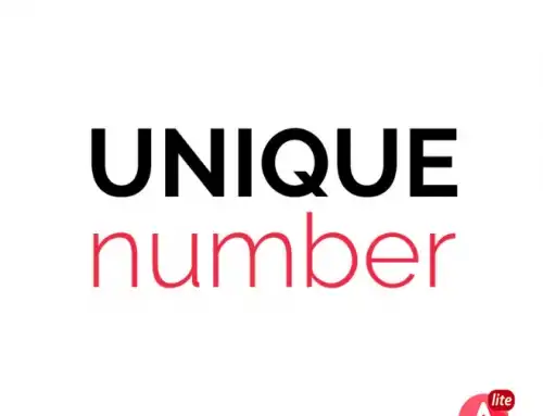 Add-Ons Unique Number ACCURATE Online