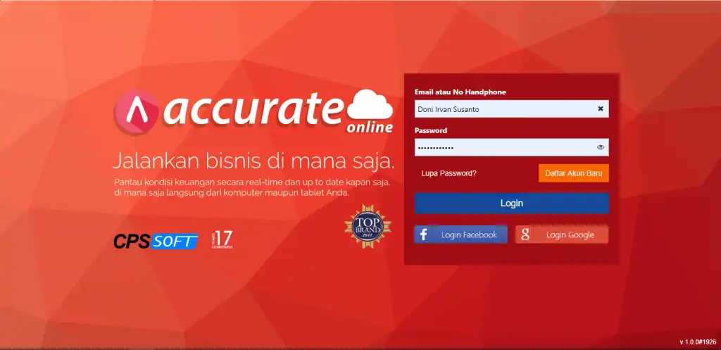 login accurate online