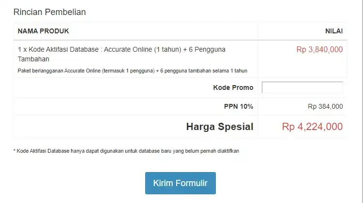 harga sebelum promo ngebet