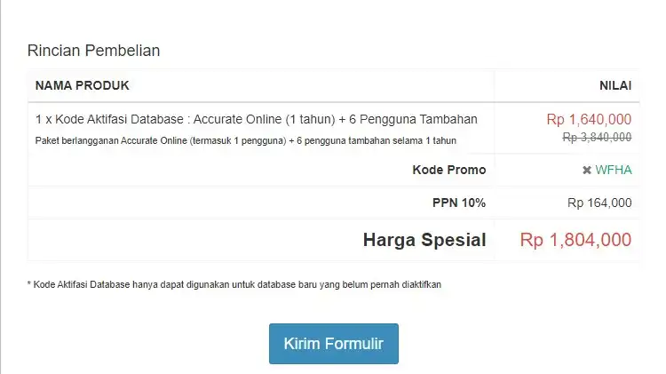 harga promo wfh sesudah diskon